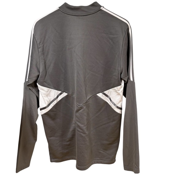 Adidas Charcoal‎ and White MLS Quarter-Zip Pullover - Picture 10 of 10
